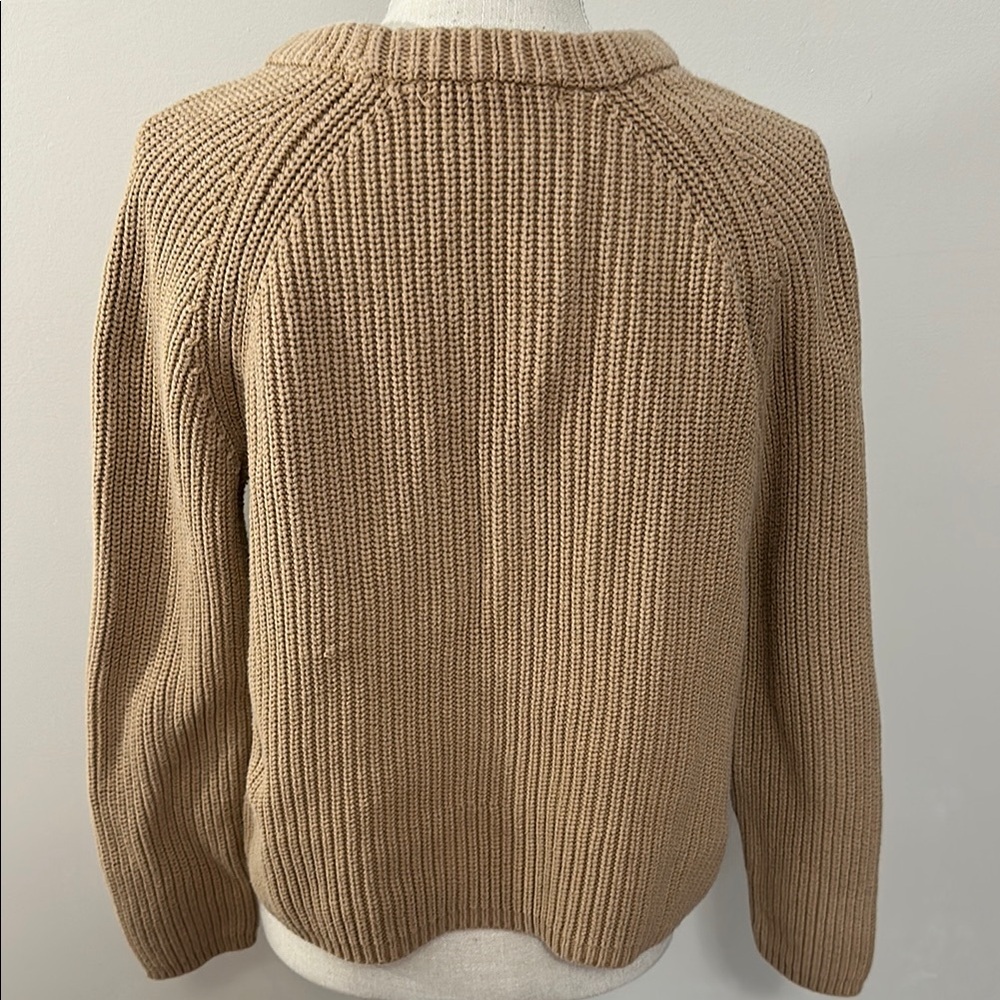 Quince Women's Crew Neck Sweater - Tan - Picture 6 of 10